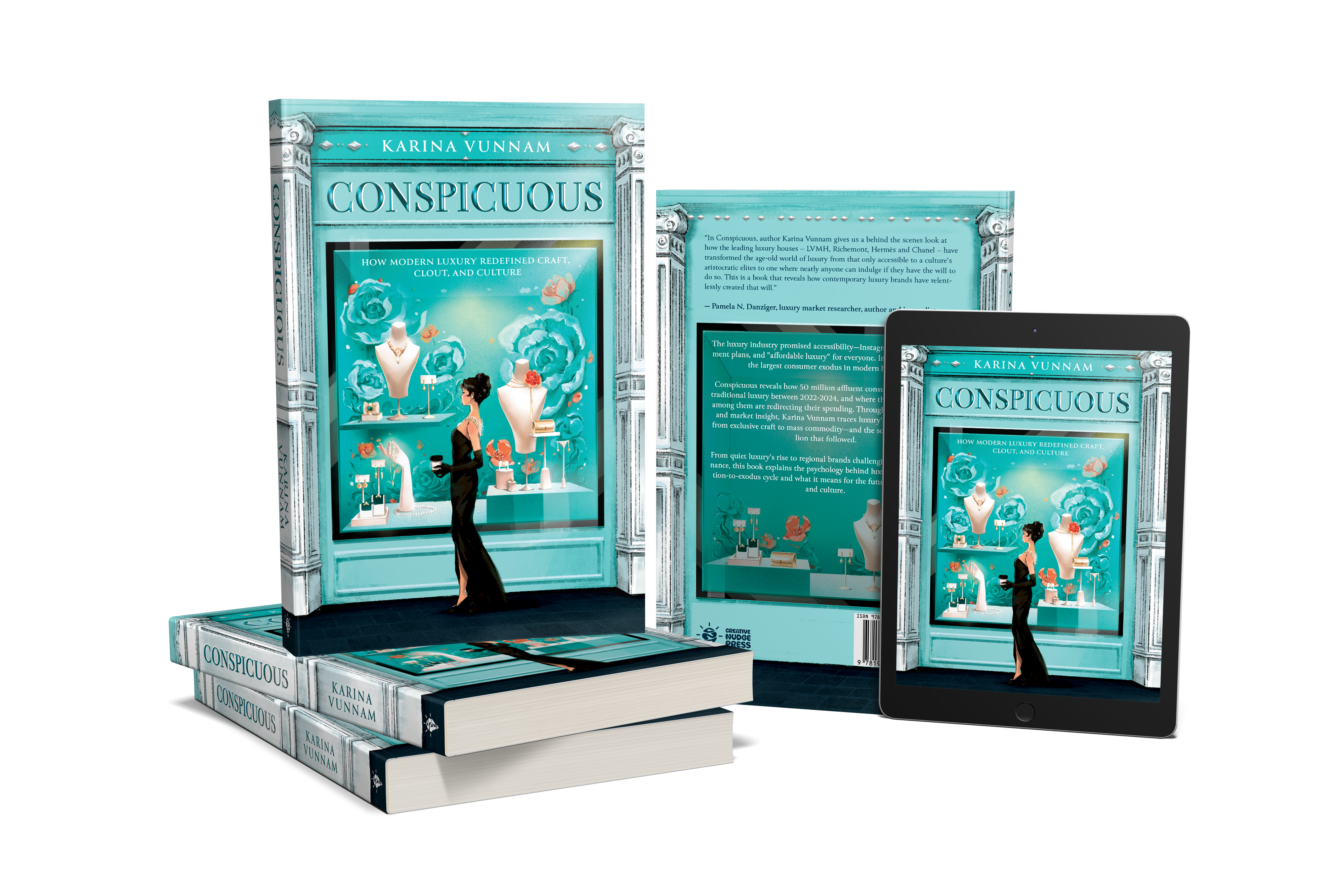 Conspicuous book cover